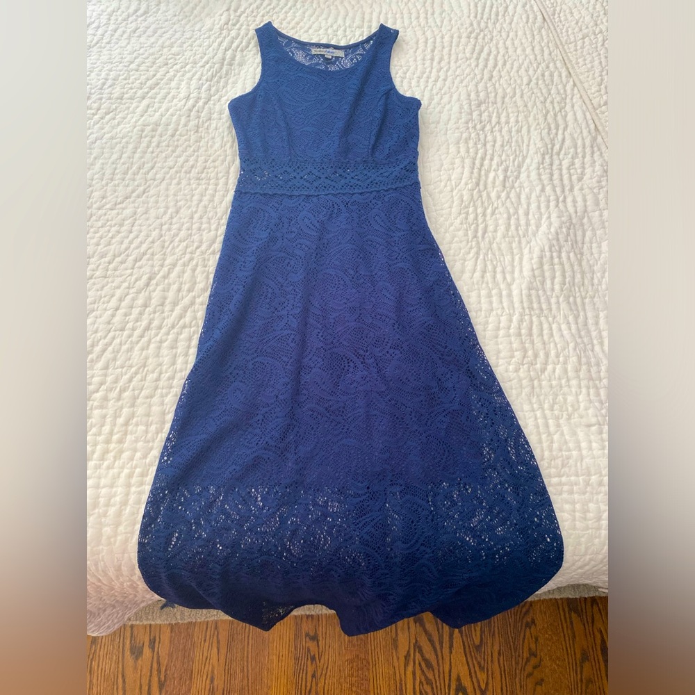 All lace maxi dress